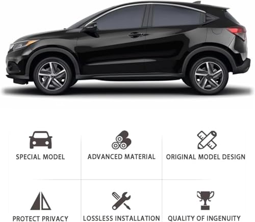Cubierta de carga para HR-V 2016-2022 acabado premium elegante 6