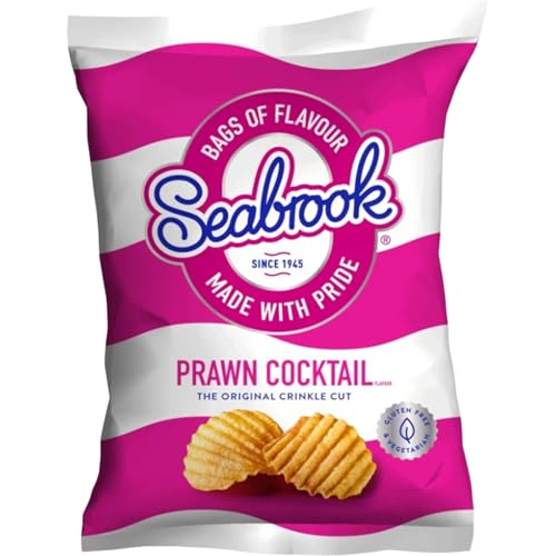 Seabrook Crinkle Crisps Multipack Custom Case Selection - Mixed Box of Flavoured British Potato Crisps - 18 Pack, Select Any 3 Flavours of Your Choosing & Receive 6 x 25g of Each Selection - Image 3
