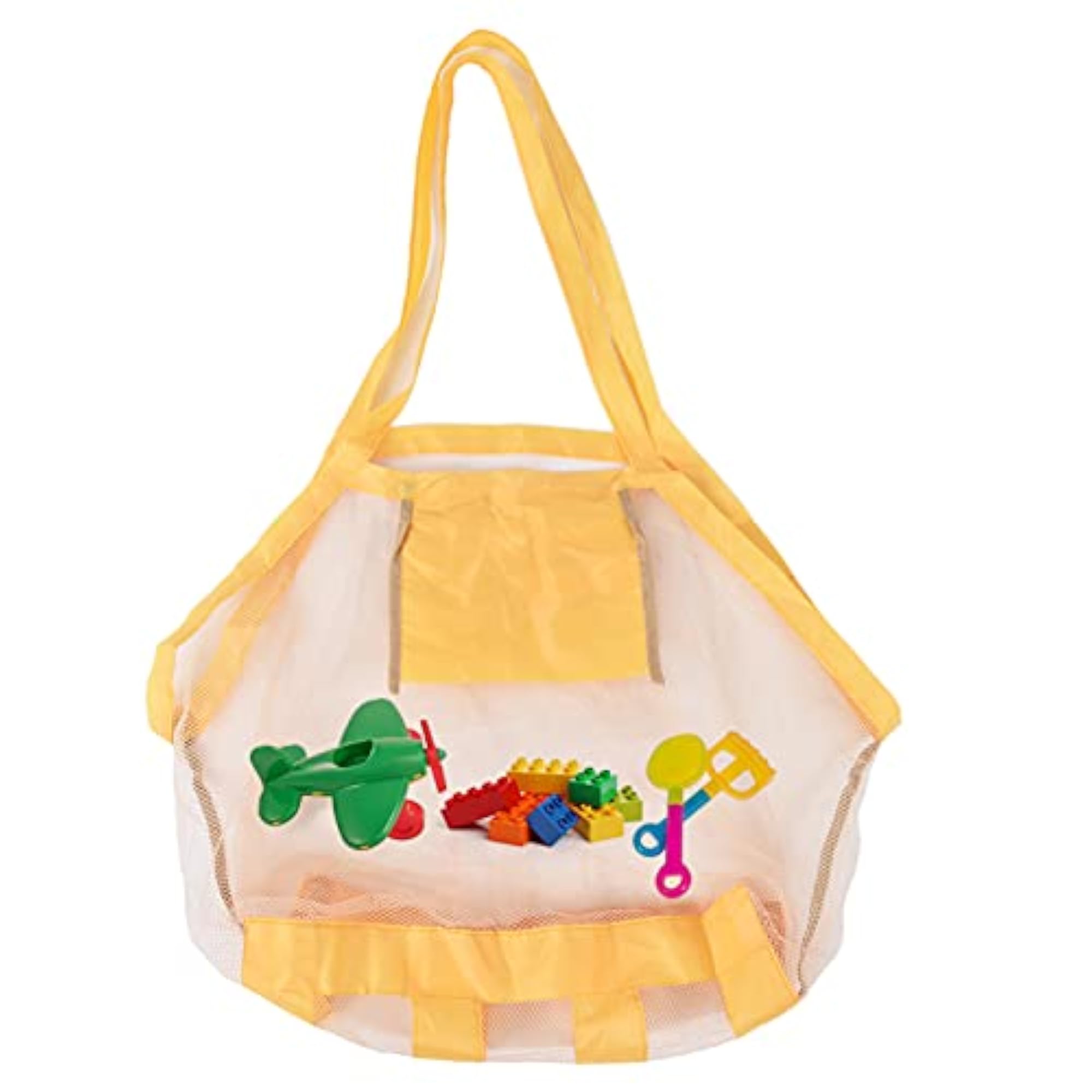 Nylon Beach Mesh Bag, Perfect for Travel and Makeup