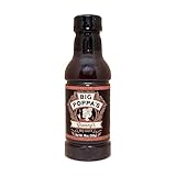 Big Poppa's Granny's BBQ Sauce – An Award-Winning Barbecue Sauce with Sweet, Savory Tomato and Vinegar – Versatile Flavor to Use in Pork, Chicken, or Beef – Premium BBQ seasonings (18 Oz)