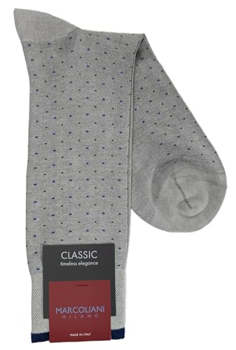 4541 Pima Cotton Lisle Varese Pindot Socks