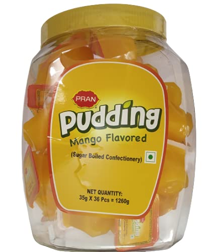 PRAN Pudding Mango Flavored 35gm X 36 Cups = 1260 gm