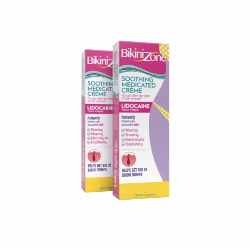 Bikini Zone Medicated After Shave Creme with Lidocaine