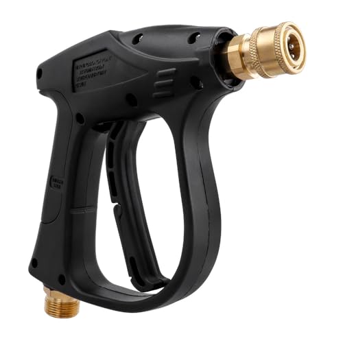 Bestgle Pistola ad a Rondella ad Alta Pressione, Idropulitrice Da M22, Pistola Universale per Idropulitrice per Autolavaggio, Giardino, Prato