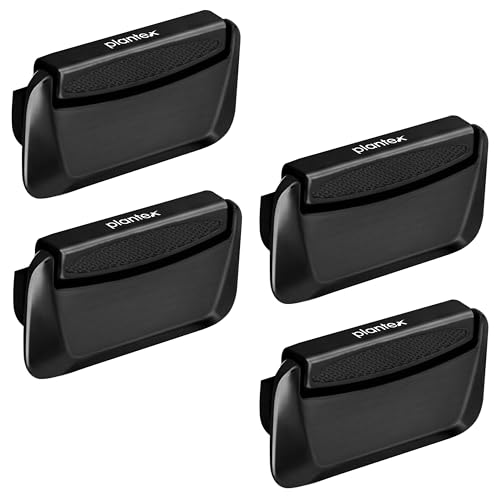 Image of Plantex Drawer Kadi /3 Inch Chest Handle for Drawer /Rectangular Cabinet Kadi /Pull-Push Kadi for Home /Office Drawer - Pack of 4 (DTK-295, Black)
