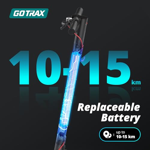 Image of Gotrax XR Elite Electric Scooter for Adults, Max 16 Mile Range and 15.5Mph Speed 250W /300W Motor, 8.5 inch Tire, with Long Life Battery Durable Aluminum Alloy Frame, Foldable E Scooter for Commute
