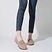 Cvistpieo Loafers for Women Comfortable Dressy Casual Work Flats Lightweight & Breathable Slip On Walking Shoes Knit Beige Size 8.5