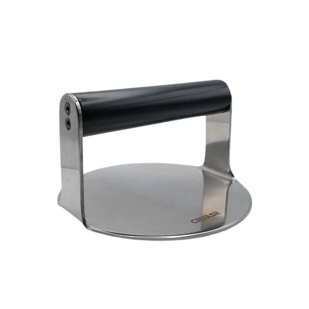 Cruash Smasher Professionale in Acciaio Inox per Smash Burgers, Pressa Hamburger, Smash Burger Smasher, Smasher Hamburger, Schiacciatore Hamburger