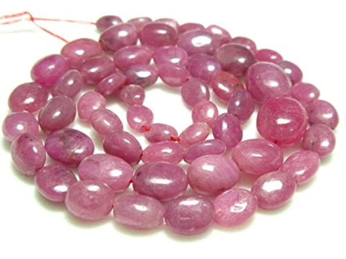 Saphir rose naturel 4-8mm sans facettes pointues pour peaux sensibles