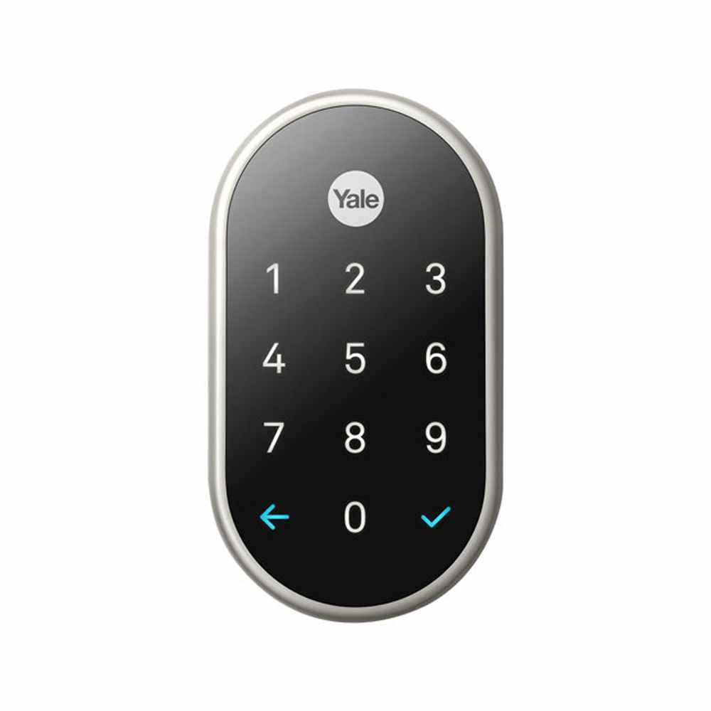 Photo 1 of Yale Google Nest x Yale Smart Lock - Satin Nickel