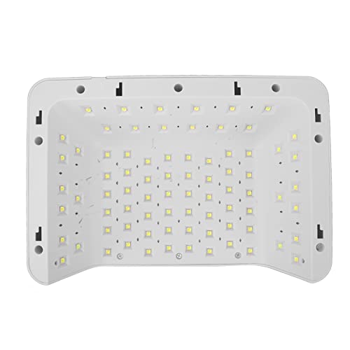 Luminária para Unhas, 100‑240 V Máquina de Luminária para Unhas de Grande Espaço para Salão de Belez