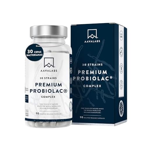 Probioticos Intestinales Premium - [120 mil millones de UFC] Probioticos y Prebioticos Con 30x cepas como Lactobacillus Acidophilus y Bifidobacterium por dosis - 90 Cápsulas – Vegano