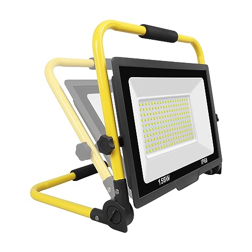 RIGIDON Portable Stand Led Work Light, 150W 15000 Lumens 175V to 265V Job Site Lights - Image 2