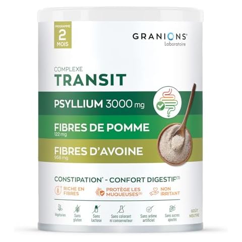 Granions Complexe Transit - Psyllium 3g Cover