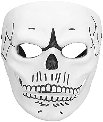 Skelet Maskerade Masker Enge Ghost Antiek Masker Halloween Mond Ogen