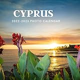 Cyprus 2022-2023 Photo Calendar: A Cool Country Office Desk Mini 18 Months 2022 Monthly Yearly...