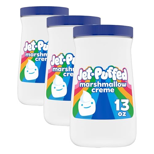 Jet-Puffed Marshmallow Creme, 13 Oz Jar (Pack of 3)
