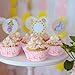 Tioncy 300 Pcs Pink Bow Cupcake Liners Coquette Bow Cupcake Wrappers Baking Cups Baking Standard Liners Holders for Baby Shower Wedding Bachelorette Bridal Showers Birthday Party Decoration