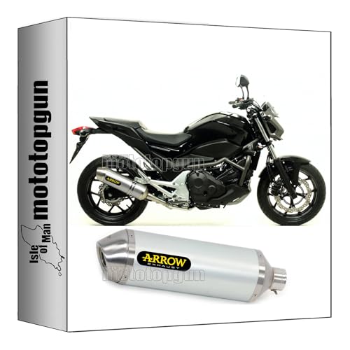 Echappement Arrow Honda NC 700 S pour reduire le poids et liberer les gaz