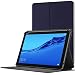 Produktbild Forefront Cases Smart Hülle für Huawei Mediapad M5 Lite 10, Magnetische Schutzülle Case Cover & Ständer für MediaPad M5 Lite 10, Smart Automatische Schlaf Wach Funktion, Marineblau
