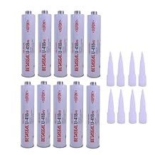 U-418HV Automotive Windshield/Glass Adhesive - High Viscosity Urethane, Primerless to Glass - 310ml 10.5oz Cartridge, 10, Count
