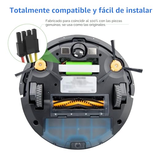 Miniatura 6 de 14.4v 2600mah Li-Ion Batería De Reemplazo Para Aspiradora Conga 1290, 1390, 1490, 1590