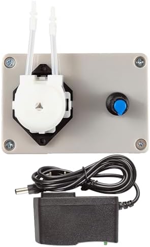 Gikfun 12V Adjustable Peristaltic Dosing Pump Liquid Metering Pump with Adapter for Aquarium Lab Analytical EK1960