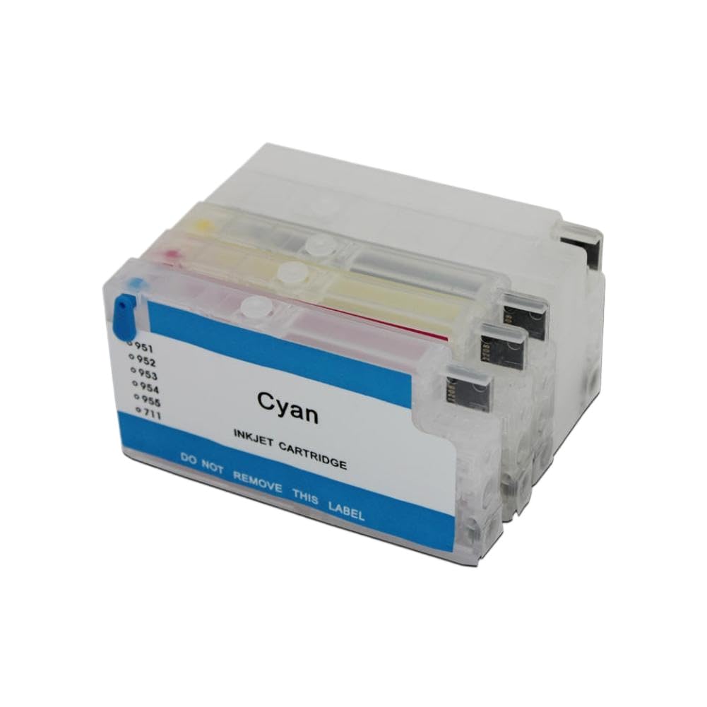 4PC 712XL Für 712 712xl Refill Tinte Patrone Kompatibel Mit Designjet T630 T650 T210 T230 T250 Drucker Mit Einweg chip