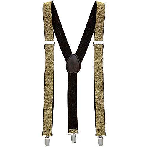 Widmann- Gold Lurex Braces Bretelle Adulto