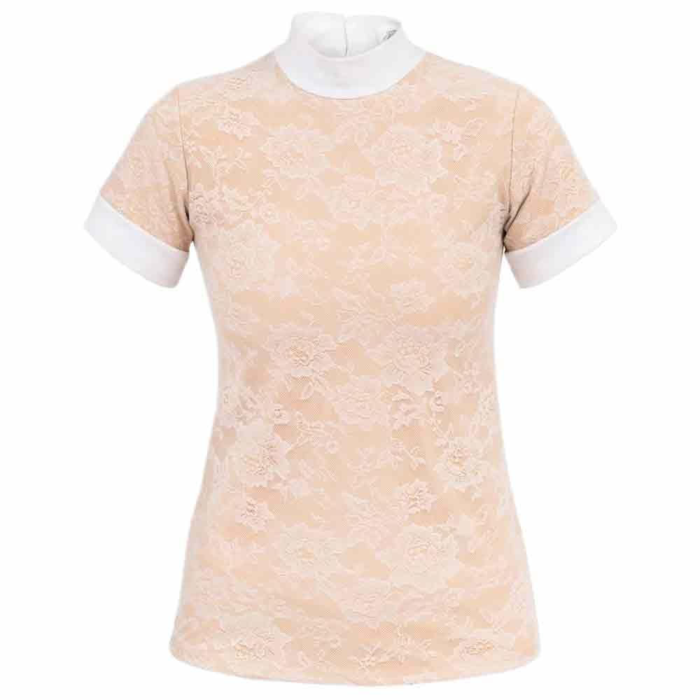 CAVALLIERA Pure Lace Woman Short Sleeve T-Shirt S