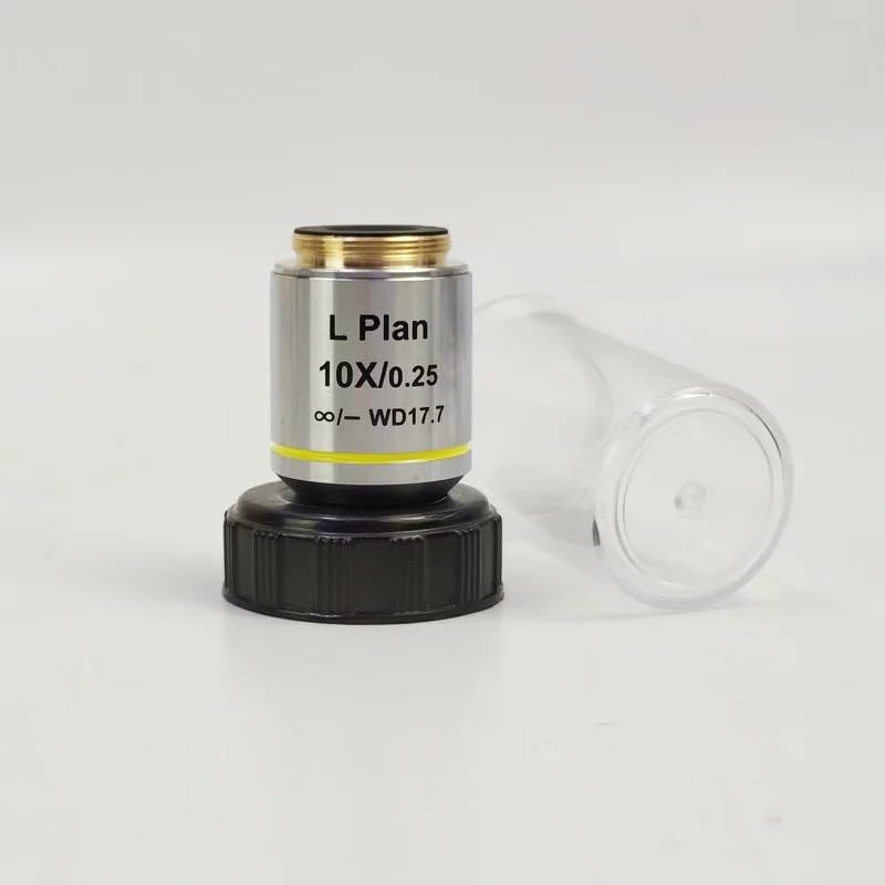Objectif de microscope métallographique résolvant le manque d'espace pour l'analyse des matériaux
