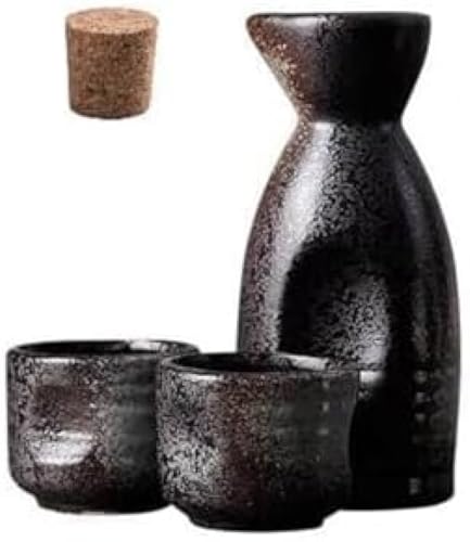 Zxyler酒器セット 陶器 徳利 お猪口 ぐい呑みセット 熱燗セット 温酒器 日本酒器 冷酒 焼酎 茶器 おしゃれ 和風 上品 宴会 晩酌 ギフト 退職祝い 誕生日