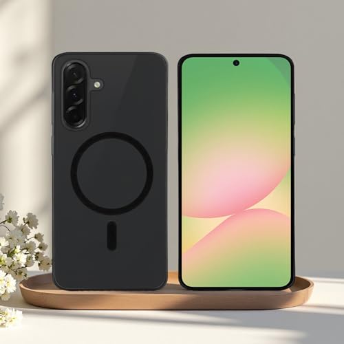 Image of amazon basics Luxury Paper Thin Case Cover for Samsung Galaxy S24 FE 5G | Matte Finish | Compatible with magsafe | (Black, Samsung Galaxy S24 FE 5G)