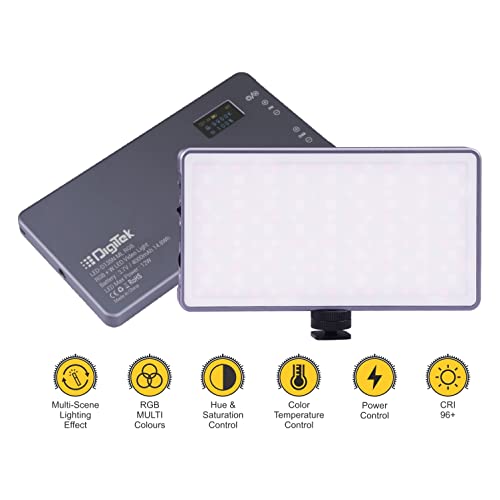 Image of Digitek LED Video Light (LED-D135N ML RGB)