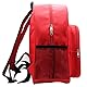 Jipemtra Red Emergency Bag First Aid Backpack Empty Medical First Aid Bag Treatment First Responder Trauma Bags for Riding Office Hiking Paramedics Outdoor Travel Camping Pet Dog Cat Daycare (Red hq)
