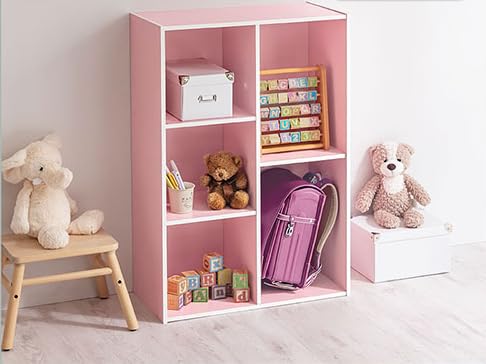 本棚　カラーボックス　薄型　コミックラック　木製　5段　ウォールナット　スリム Amazon.co.jp: 本棚 スリム コミック 収納 カラーボックス 薄型
