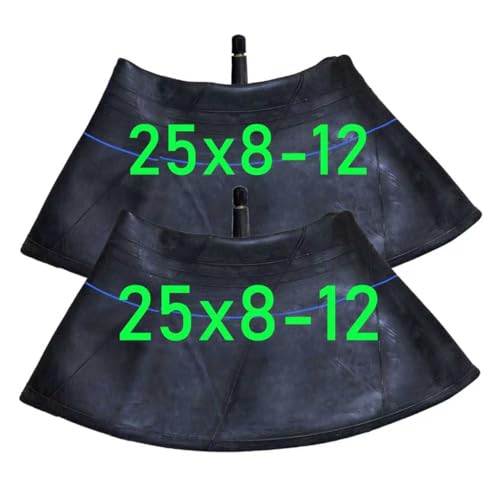 2-Pack 25x8-12 Inner Tube 25x9-12 25x10-12 Tube Replacement ATV/UTV Tube