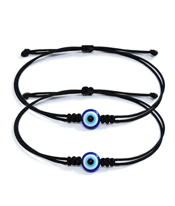 Rabdhira Black Thread Bracelet Buri Nazar Protection Avoid Negative Energy Adjustable Evil Eye Kala Dhaga Wristband Handmade 100% Skin Friendly for Unisex Nazariya (Pack) of 1. (B0CTHBB4XD) Amazon Price History, Amazon Price Tracker