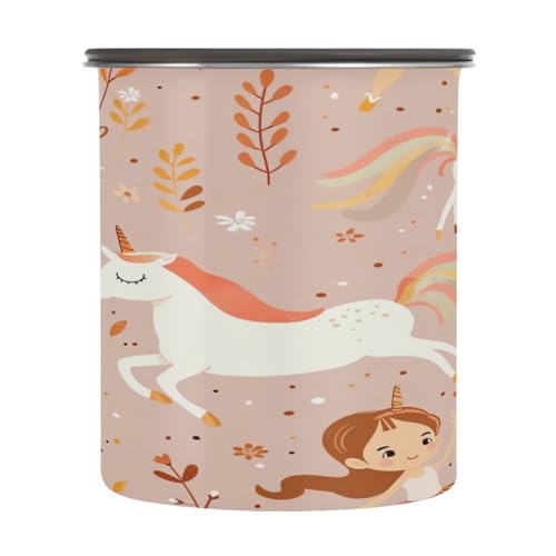 Contenedor hermético de acero inoxidable para café 17oz miniatura 2