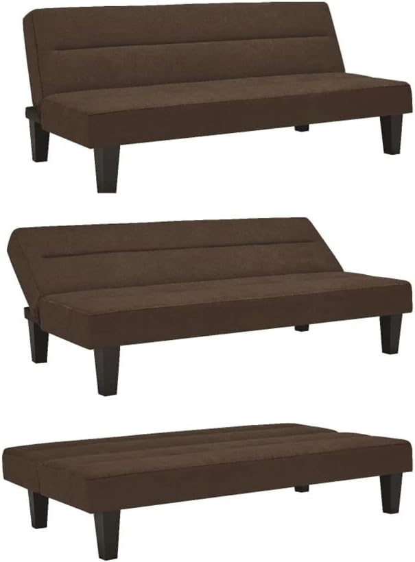 Futon with Microfiber Cover, Sofa Set Living Room Furniture Furniture Sofa Sofa Bed