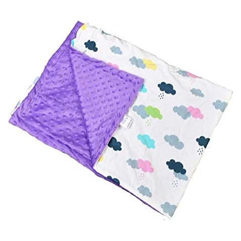 Baby Blanket Kids Blanket Soft Minky 2 Layer Blanket with Dotted Backing and 100% Cotton Lovely Printed for Bay and Girls Cover