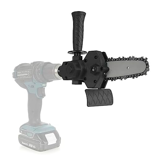 Adaptador Mini Motosserra Fundamentum para Furadeira e Parafusadeira Portátil