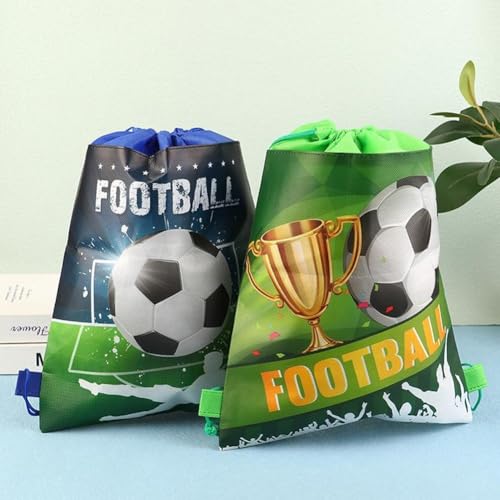 Sac à dos cordon football x20 en tissu non tissé pour sport et pique-nique - 3