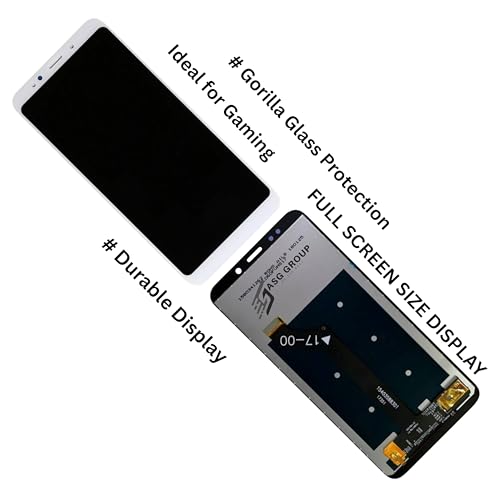 Image of Bezel-Less Display for Redmi Note 5 | Full HD+ IPS LCD Screen Replacement | Original Quality Black Display with Touch Digitizer | Durable, High-Brightness Mobile Display Combo