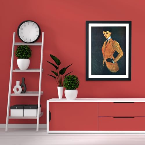 Amedeo Modigliani affiche encadrée L'Amazonie poster encadré portrait rétro