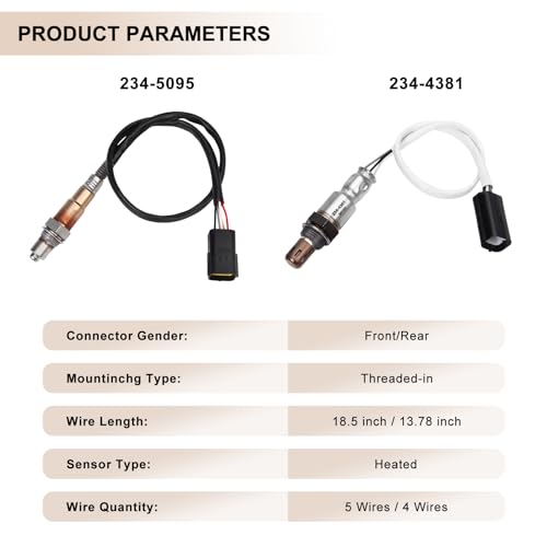 Sensor de oxígeno para Infiniti QX56 y QX80 5.6L V8 miniatura 5
