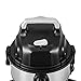 Amazon Basics Wet Dry Vacuum Cleaner, 4 gallon Shop, 3 HP Stainless Steel, Grey/Black