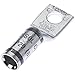 Panduit LCA4-14-L Copper Compression Lug, 1 Hole, #4 - #3 AWG STR, #2 AWG SOL, 1/4-Inch Stud