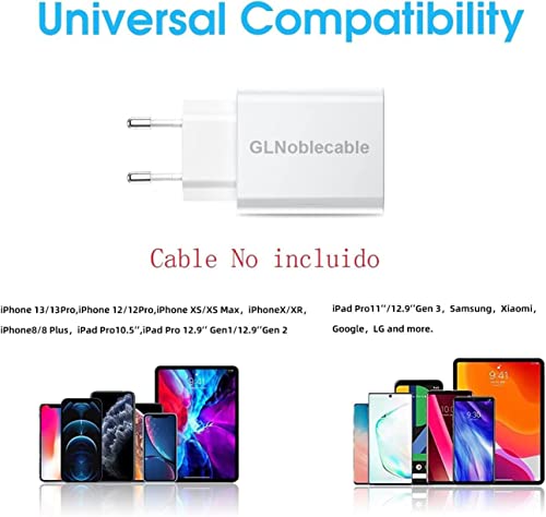 20W Caricatore USB C per iPhone 12 13 14 Pro Max/11 Pro/13 Mini/SE 2020 2022 XR XS X/14 Plus,Samsung A54 A34 A14 A13 A53 A23 A33 5G,Caricabatterie da Muro,PD 3.0 Alimentatore USB C Ricarica Rapida