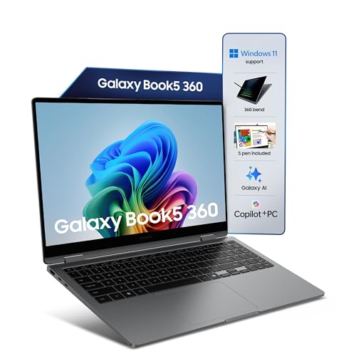Samsung Galaxy Book5 360 | Intel Evo Core Ultra 7 256V | Built-in...